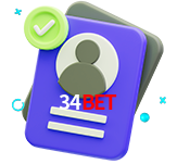 Tornar-se um membro do 34Bet é muito simples